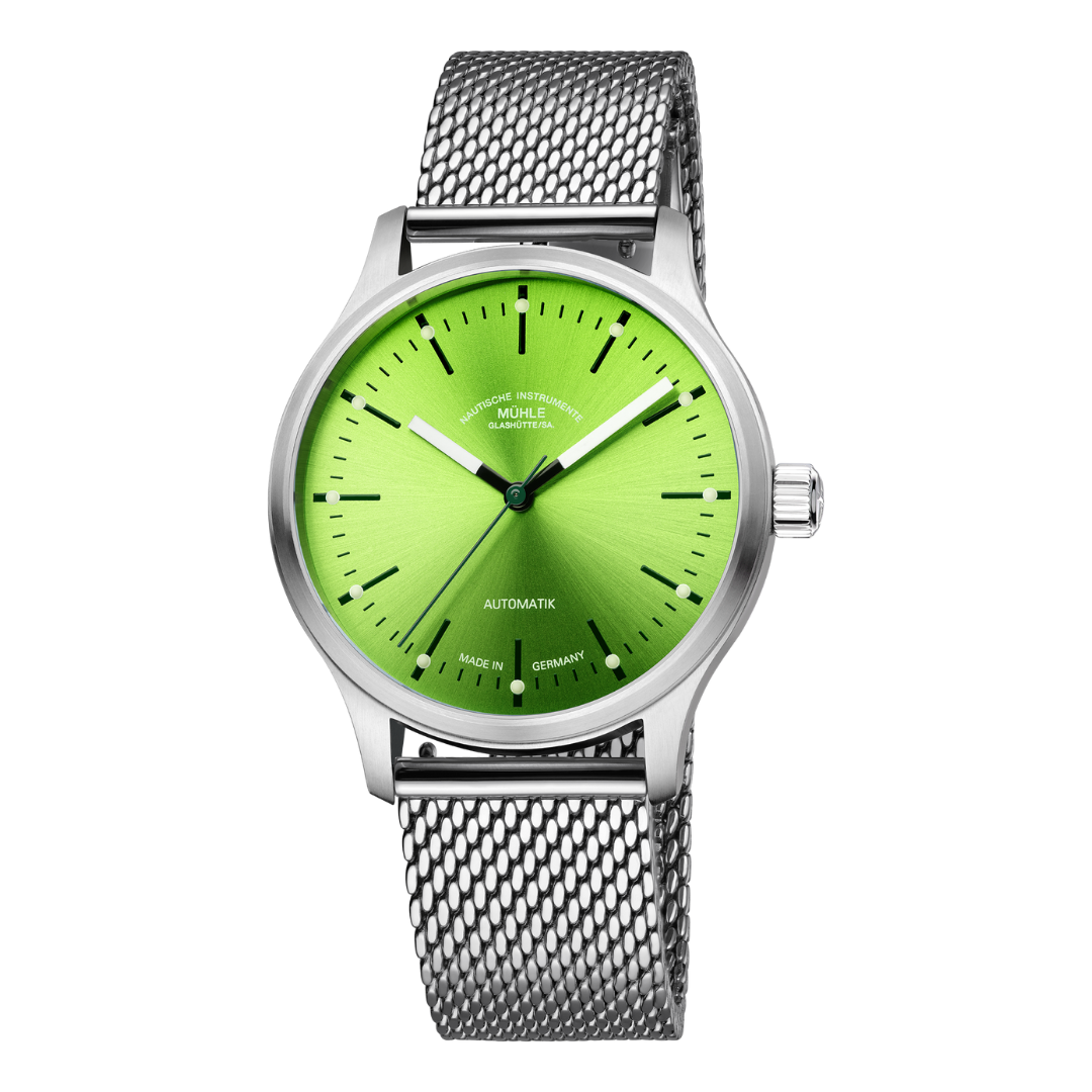 Mühle-Glashütte Panova Lime M1-40-76-1-MB-II Watch City Chain
