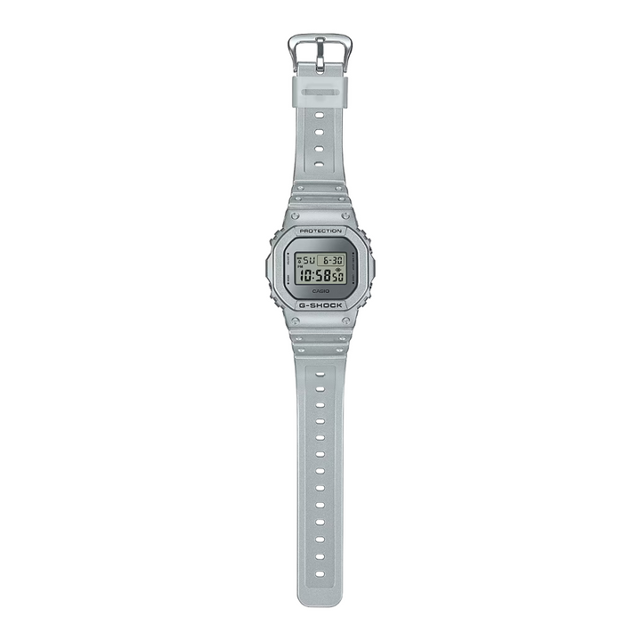 CASIO G-SHOCK DW-5600FF-8DR DIGITAL METALLIC SILVER WATCH