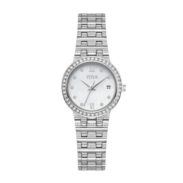 SOLVIL ET TITUS FAIR LADY W06-03320-001 3 HANDS DATE QUARTZ WOMEN WATCH