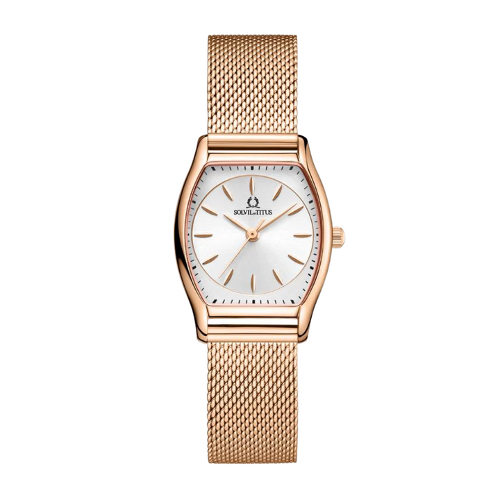 SOLVIL ET TITUS BARISTA W06-03384-005 3 HANDS DATE QUARTZ WOMEN WATCH