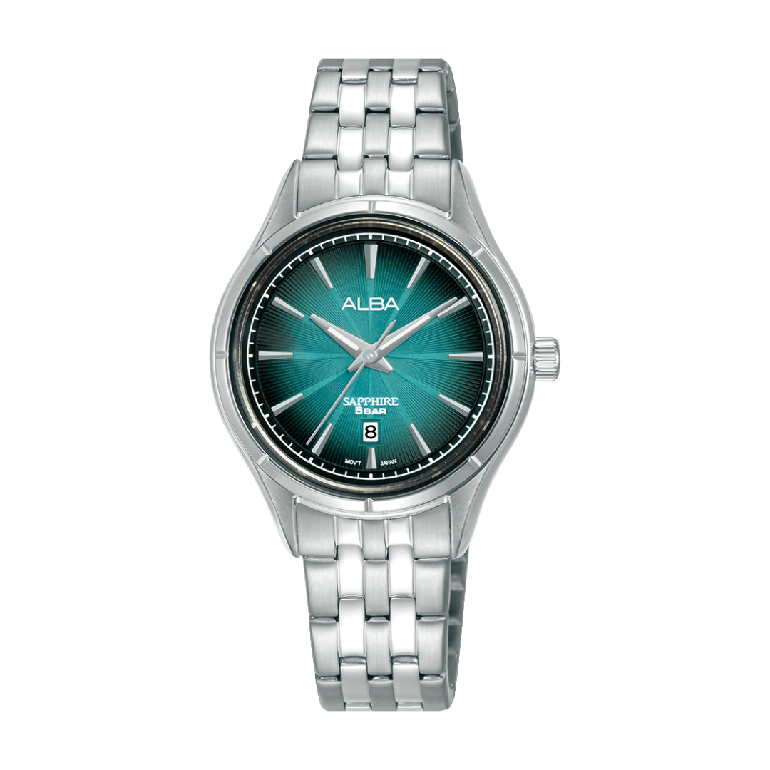 ALBA AH7CY9X PRESTIGE QUARTZ 3 HANDS DATE WOMEN WATCH