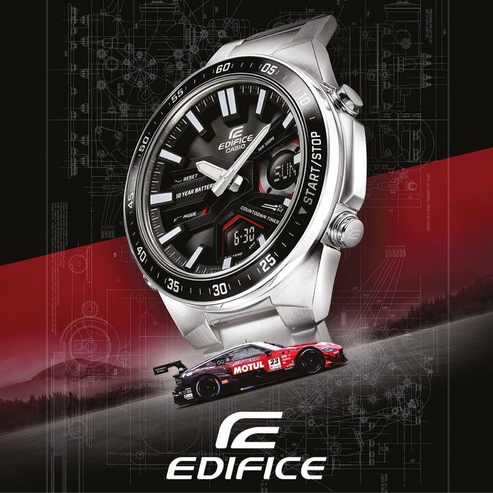 CASIO EDIFICE EFV-C110D-1A4VDF ANALOG DIGITAL MEN WATCH