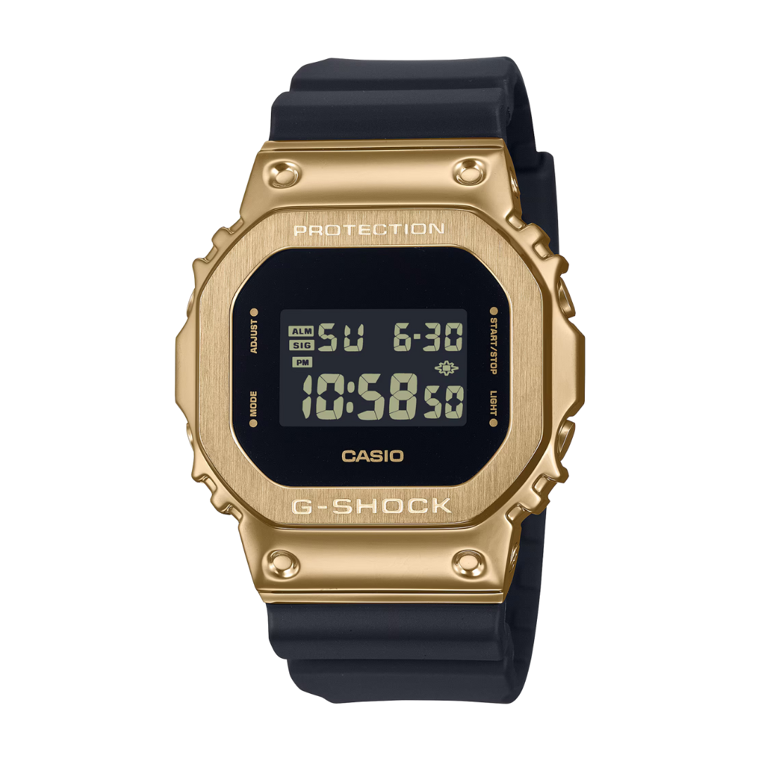 CASIO G-SHOCK GM-5600UG-9DR DIGITAL GOLD BLACK WATCH