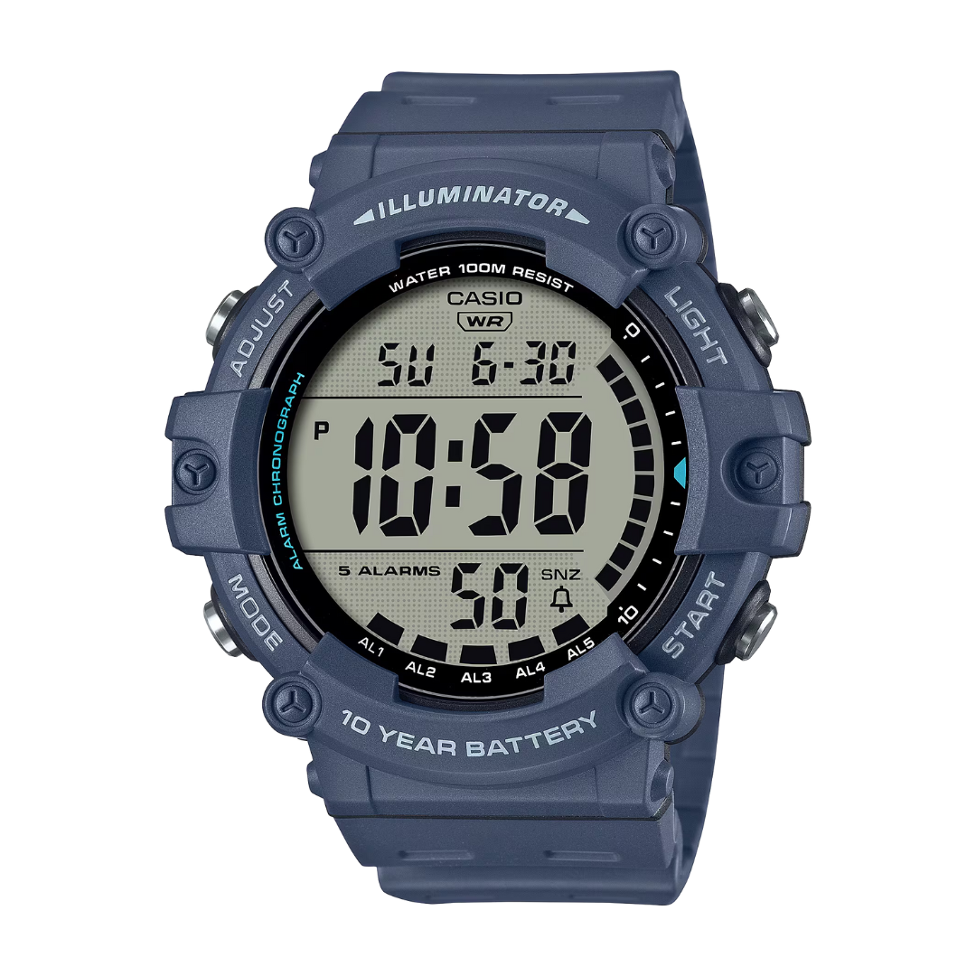 CASIO GENERAL AE-1500WH-2AVDF DIGITAL BLUE MEN WATCH