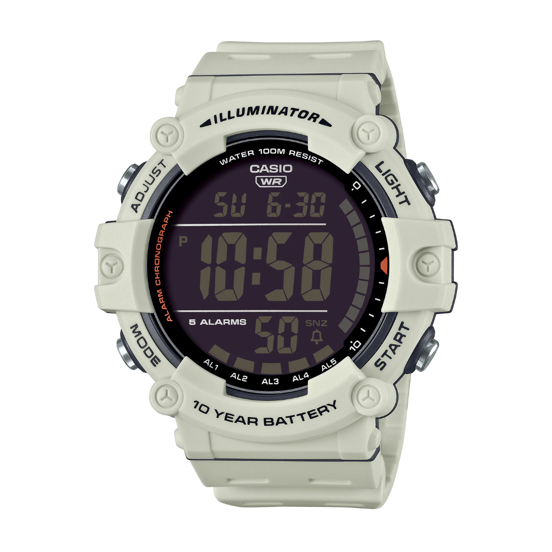CASIO GENERAL AE-1500WH-8B2VDF DIGITAL WHITE MEN WATCH
