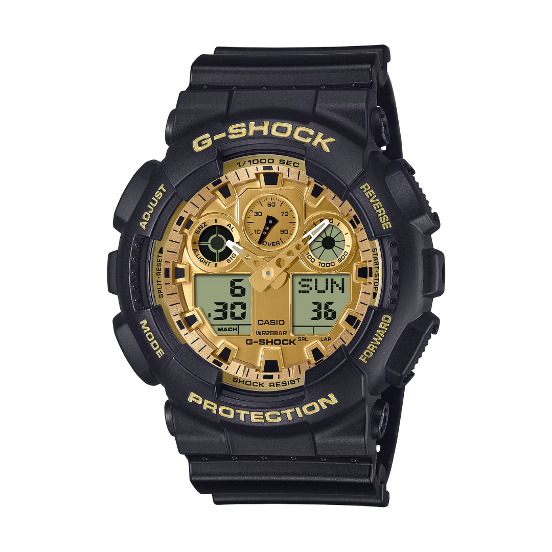 CASIO G-SHOCK GA-100GGB-1A9DR STANDARD ANALOG-DIGITAL MEN WATCH