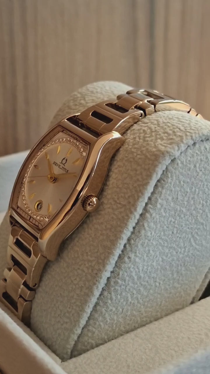 SOLVIL ET TITUS BARISTA W06-03326-013 3 HANDS DATE QUARTZ WOMEN WATCH