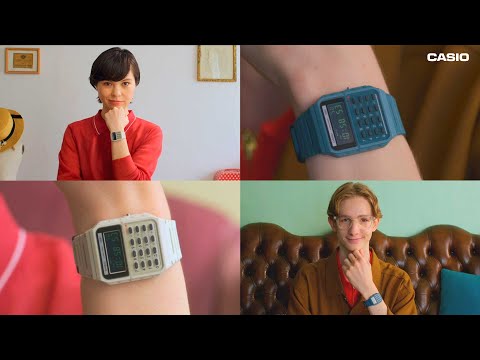 CASIO GENERAL CA-53WB-8BDF DIGITAL CALCULATOR WOMEN WATCH