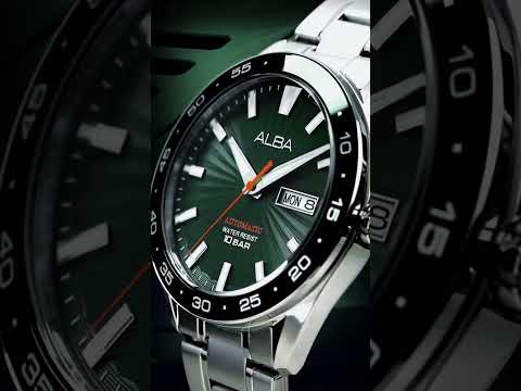 ALBA A3B007X MECHANICAL STAINLESS STEEL MEN WATCH