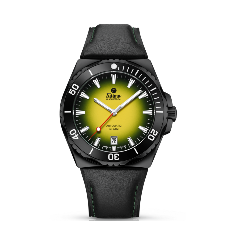Tutima Glashütte M2 Seven Seas S 6156-11 Automatic Watch City