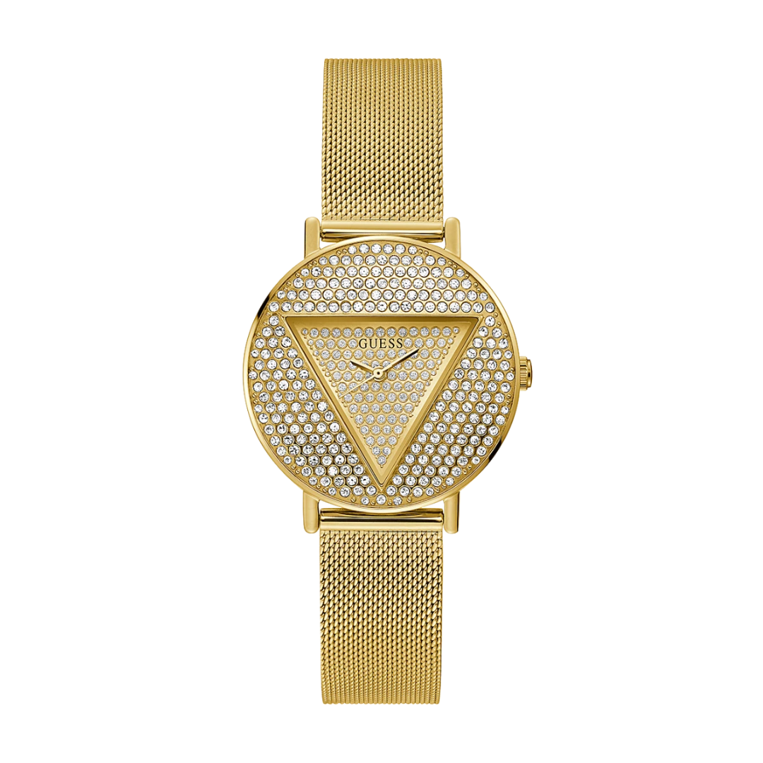 Quartz women's cheap gold watch