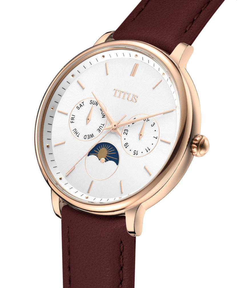 SOLVIL ET TITUS FASHIONISTA W06-03071-012 MULTI-FUNCTION QUARTZ WOMEN WATCH