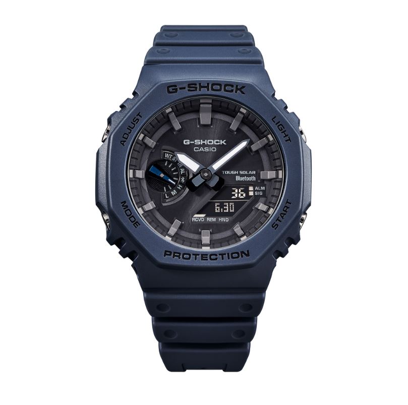 CASIO G-SHOCK GA-B2100-2ADR SOLAR ANALOG-DIGITAL BLUE WATCH