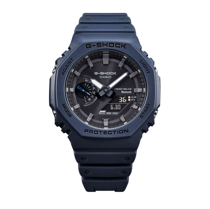 CASIO G-SHOCK GA-B2100-2ADR SOLAR ANALOG-DIGITAL BLUE WATCH