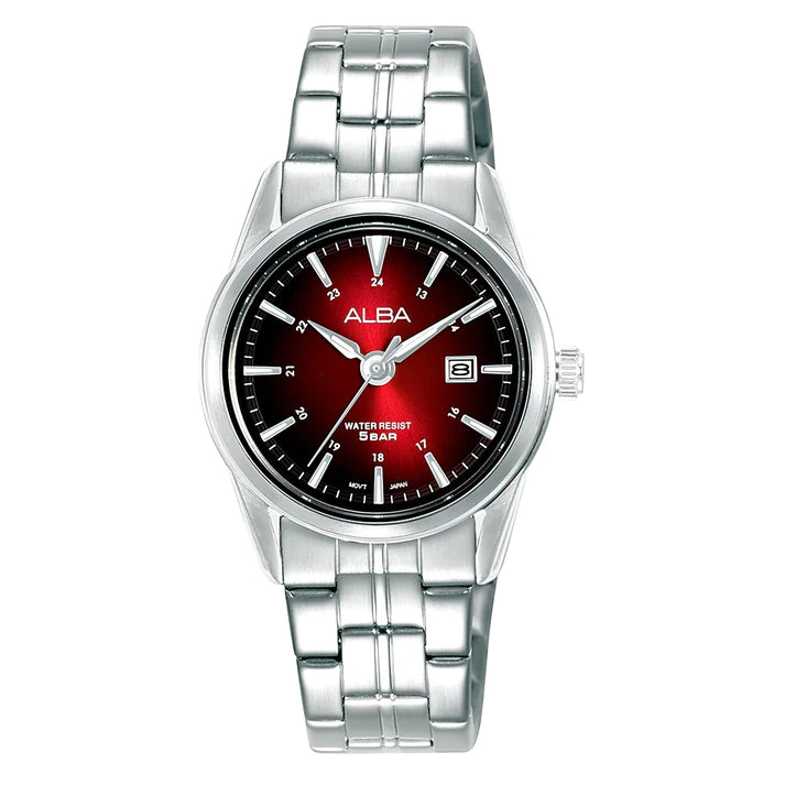 ALBA AH7AS1X PRESTIGE QUARTZ 3 HANDS DATE WOMEN WATCH