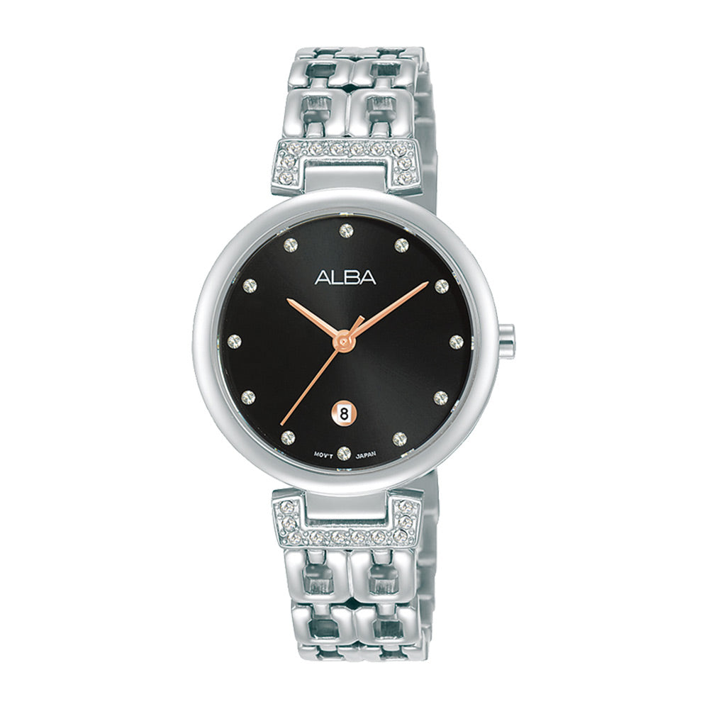 ALBA AH7U91X FASHION QUARTZ 3 HANDS DATE WOMEN WATCH