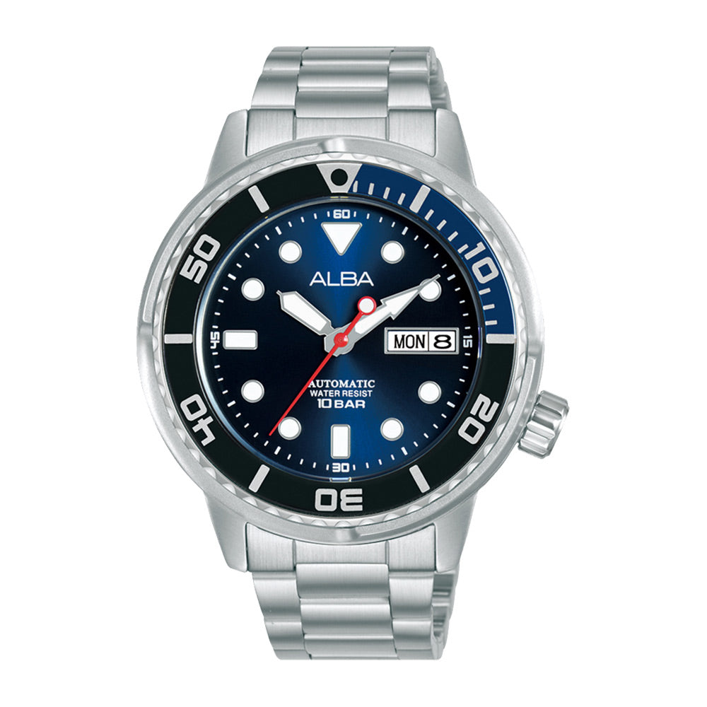 ALBA AL4245X ACTIVE 3 HANDS DATE AUTOMATIC MEN WATCH