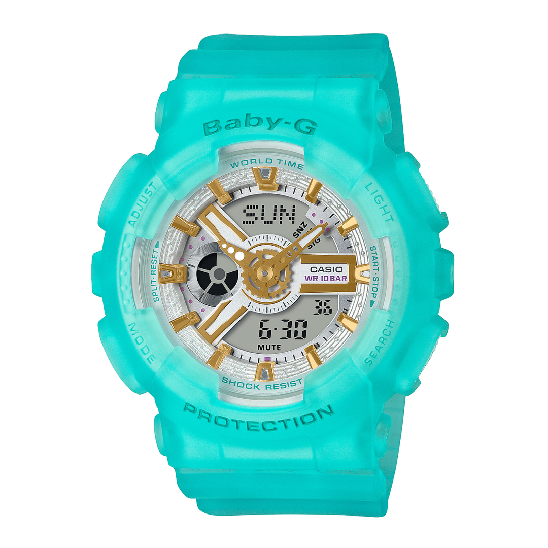 CASIO BABY-G BA-110SC-2ADR SPECIAL COLOUR MODELS BLUE WATCH