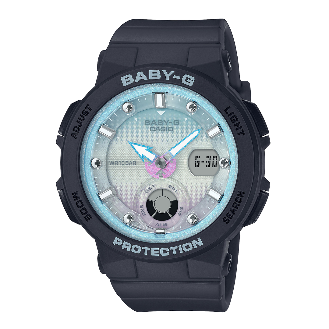 CASIO BABY-G BGA-250-1A2DR STANDARD ANALOG-DIGITAL BLACK WATCH