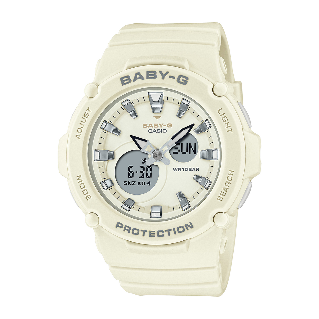 CASIO BABY-G BGA-275-7ADR STANDARD ANALOG-DIGITAL BEIGE WATCH