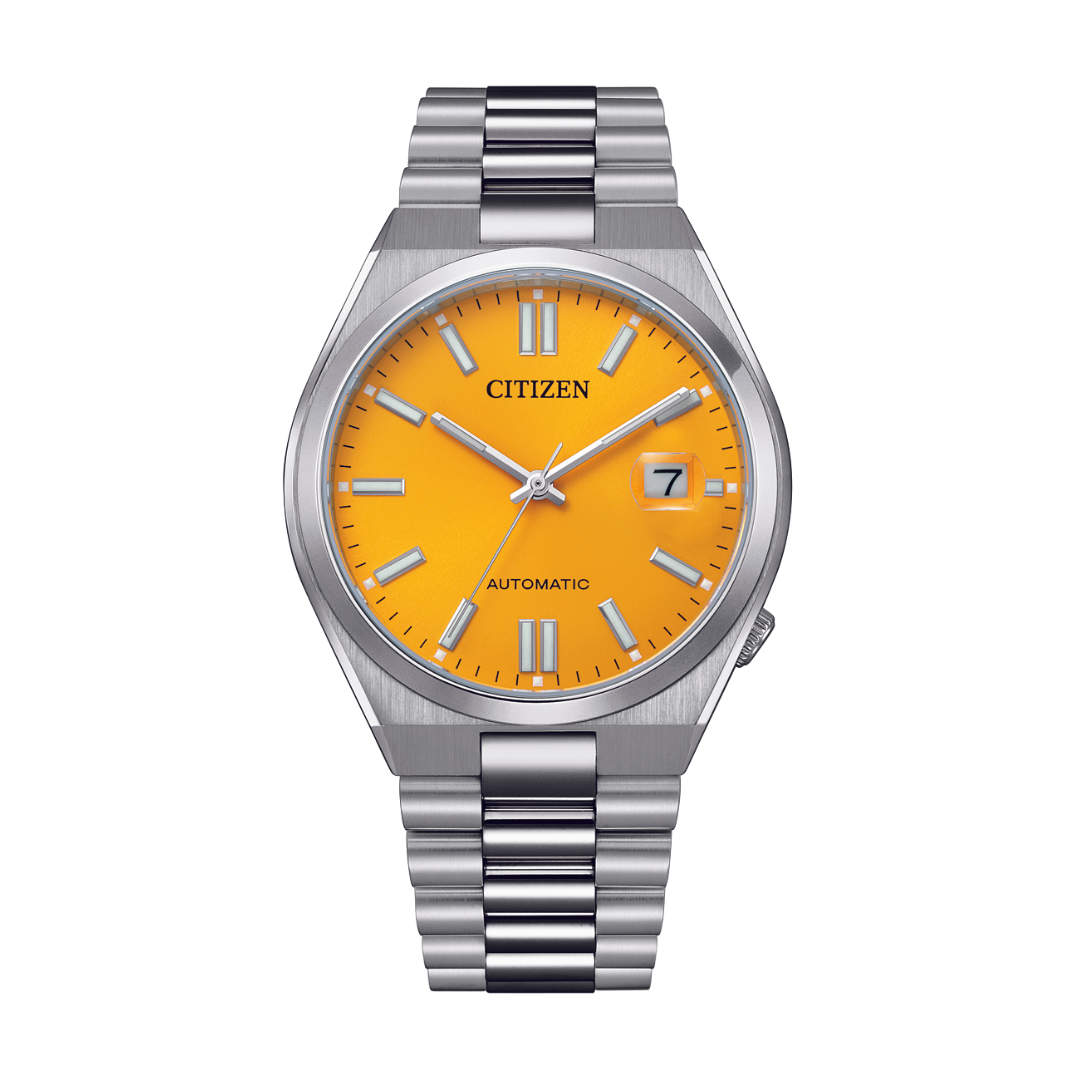 Citizen NJ0150-81Z Tsuyosa Auto Yellow | City Chain – City Chain