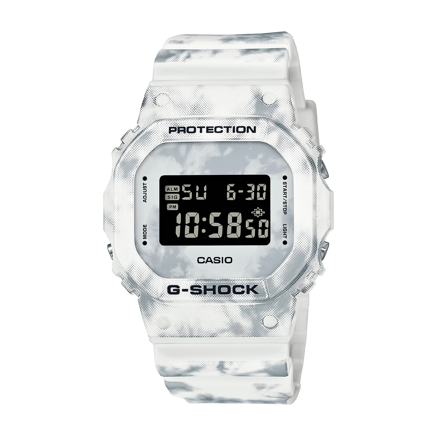 G shock sales white colour
