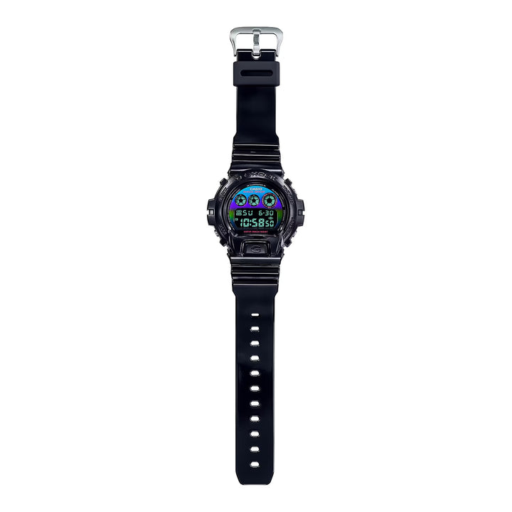 CASIO G-SHOCK DW-6900RGB-1DR VIRTUAL RAINBOW DIGITAL BLACK WATCH