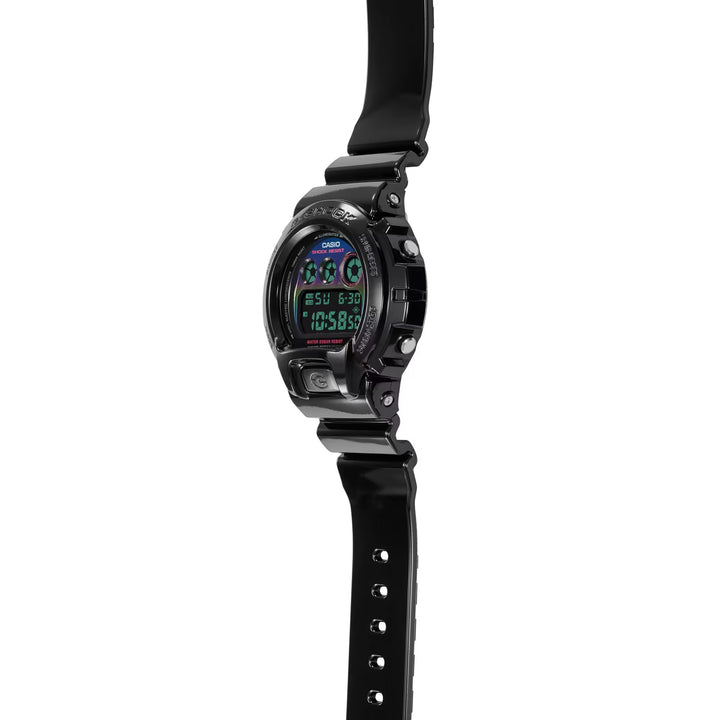 CASIO G-SHOCK DW-6900RGB-1DR VIRTUAL RAINBOW DIGITAL BLACK WATCH