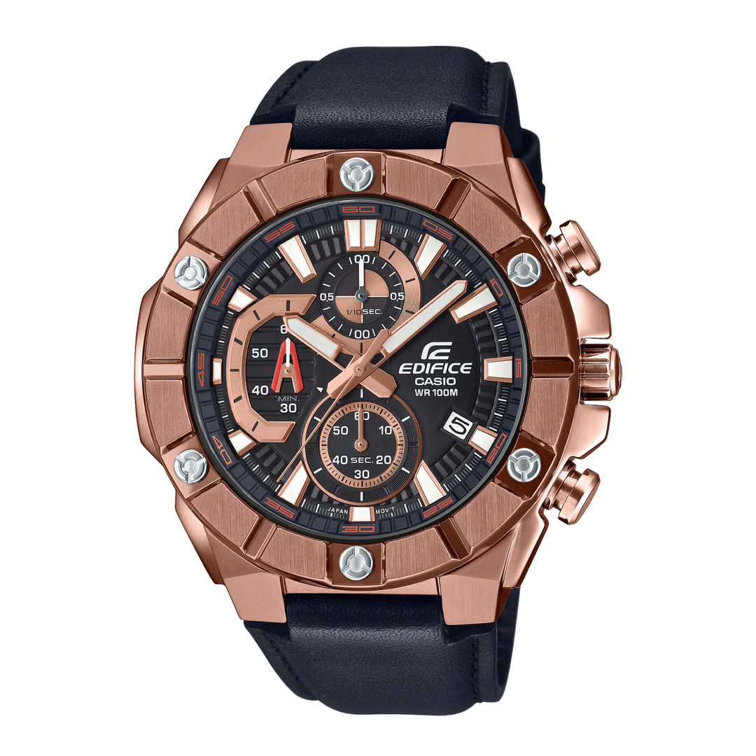 CASIO EDIFICE EFR-569BL-1AVUDF STANDARD CHRONOGRAPH MEN WATCH