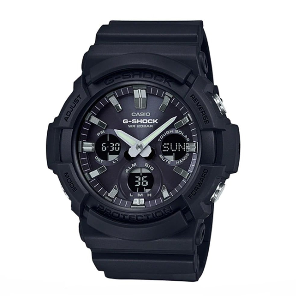 CASIO G SHOCK GAS 100B 1ADR STANDARD ANALOG DIGITAL BLACK WATCH