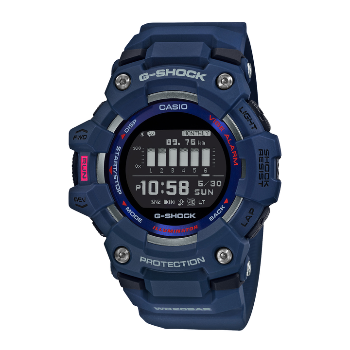CASIO G-SHOCK GBD-100-2DR SPORTS BLUE WATCH