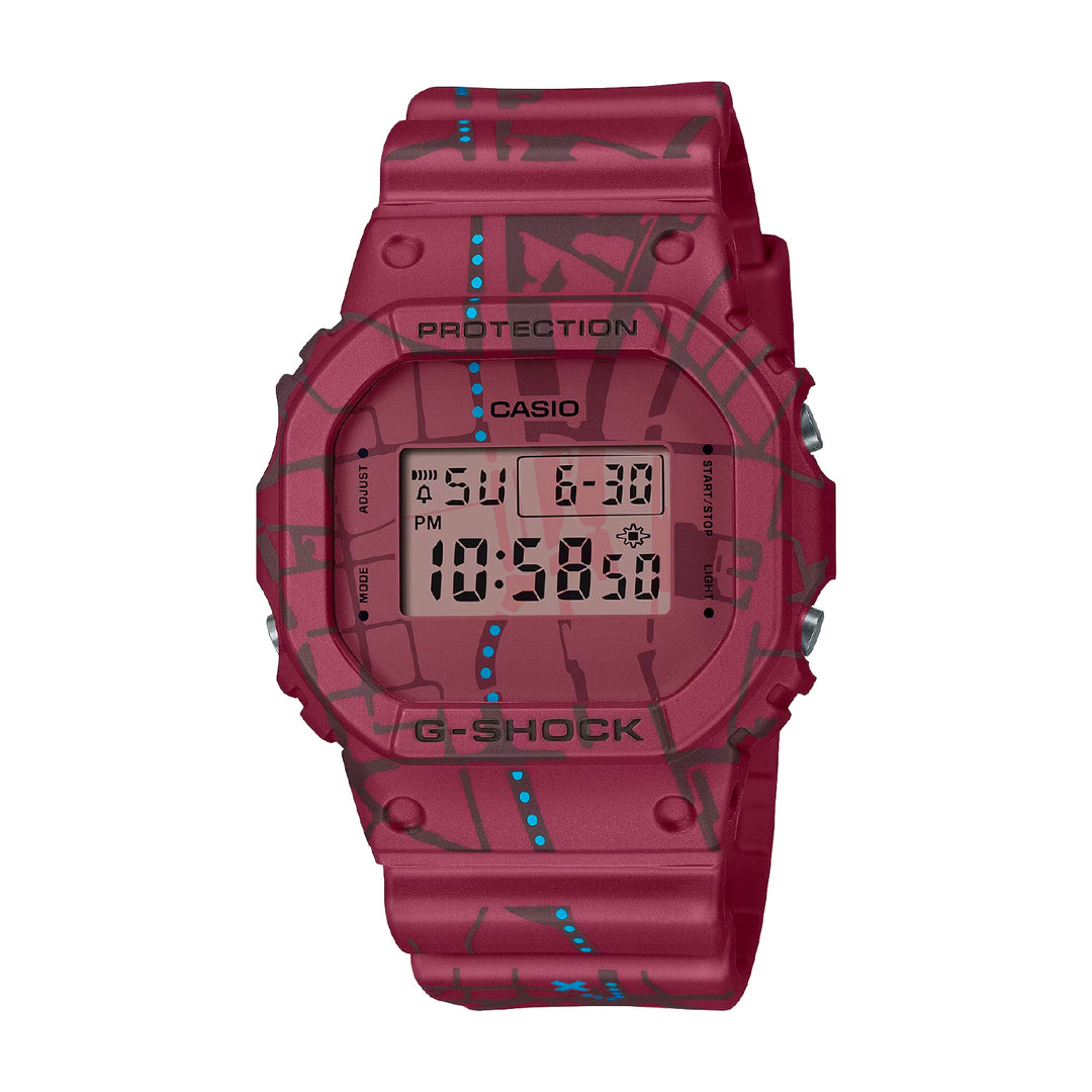 CASIO G-SHOCK DW-5600SBY-4DR TREASURE HUNT SHIBUYA DIGITAL RED WATCH