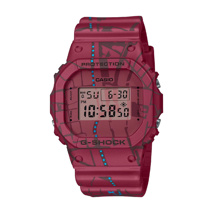 CASIO G-SHOCK DW-5600SBY-4DR TREASURE HUNT SHIBUYA DIGITAL RED WATCH