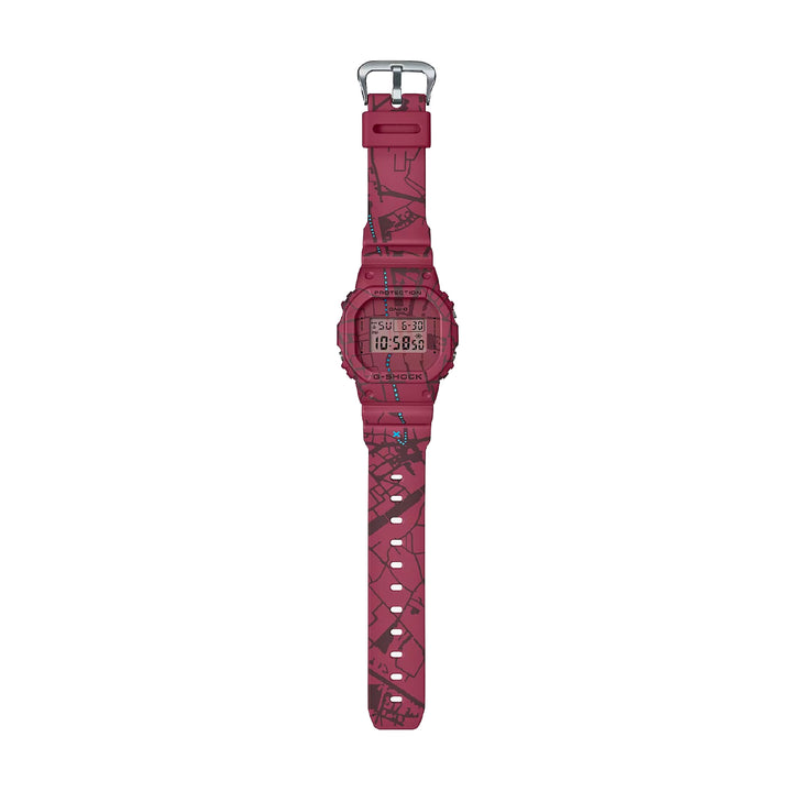 CASIO G-SHOCK DW-5600SBY-4DR TREASURE HUNT SHIBUYA DIGITAL RED WATCH