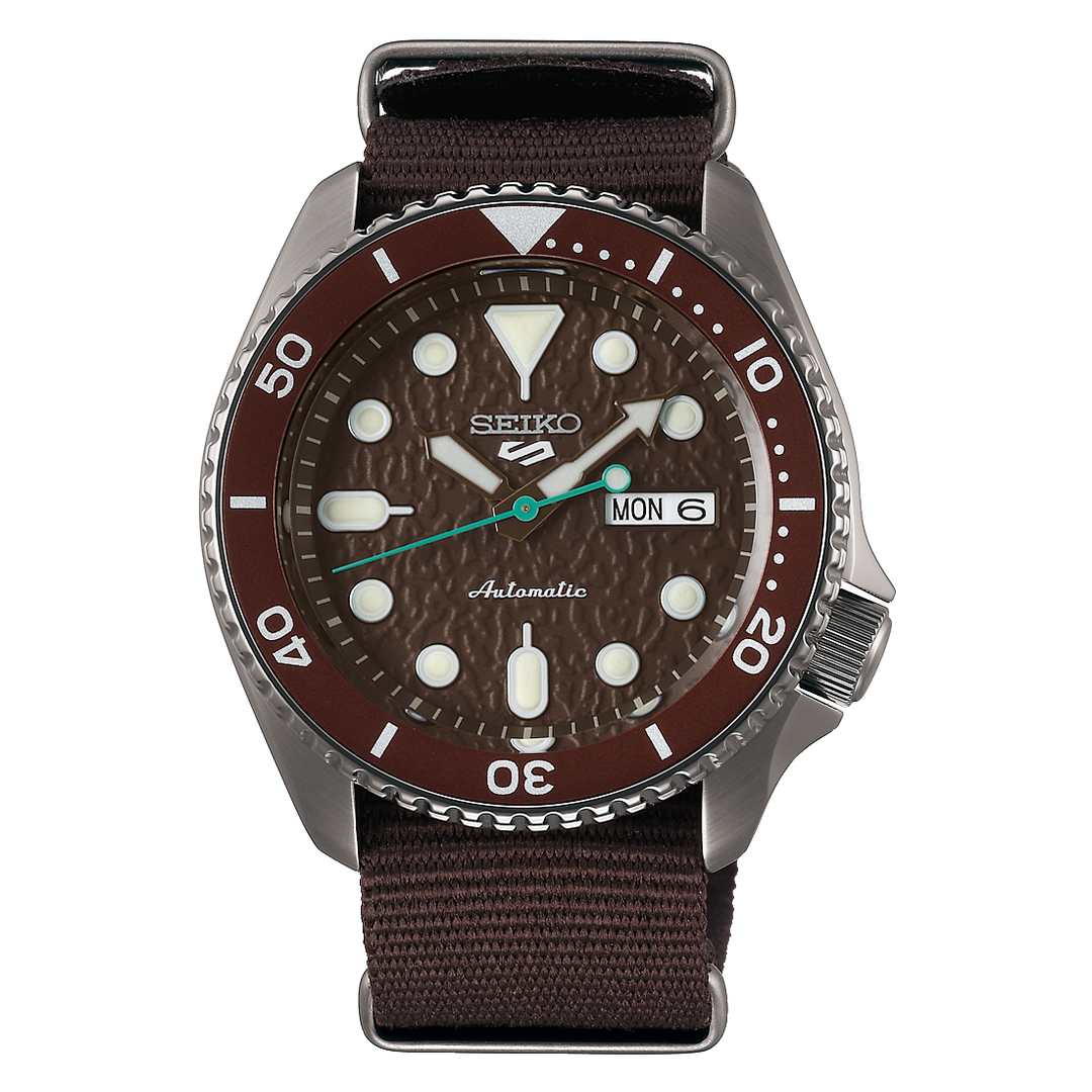 SEIKO 5 SPORTS SRPD85K1 AUTOMATIC 3 HANDS DATE MEN WATCH
