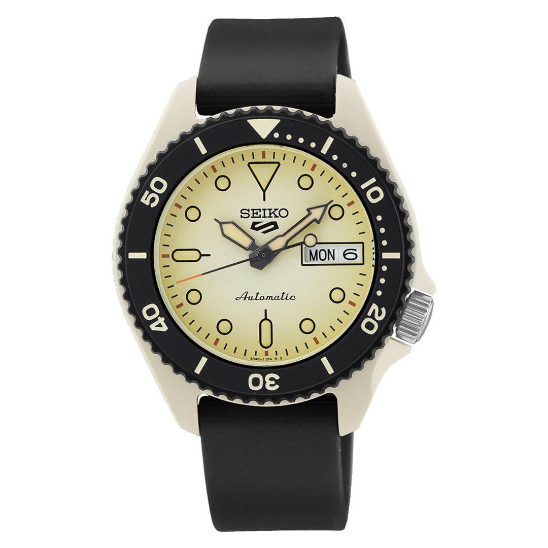 SEIKO 5 SPORTS SRPG71K1 AUTOMATIC 3 HANDS DATE MEN WATCH CITY
