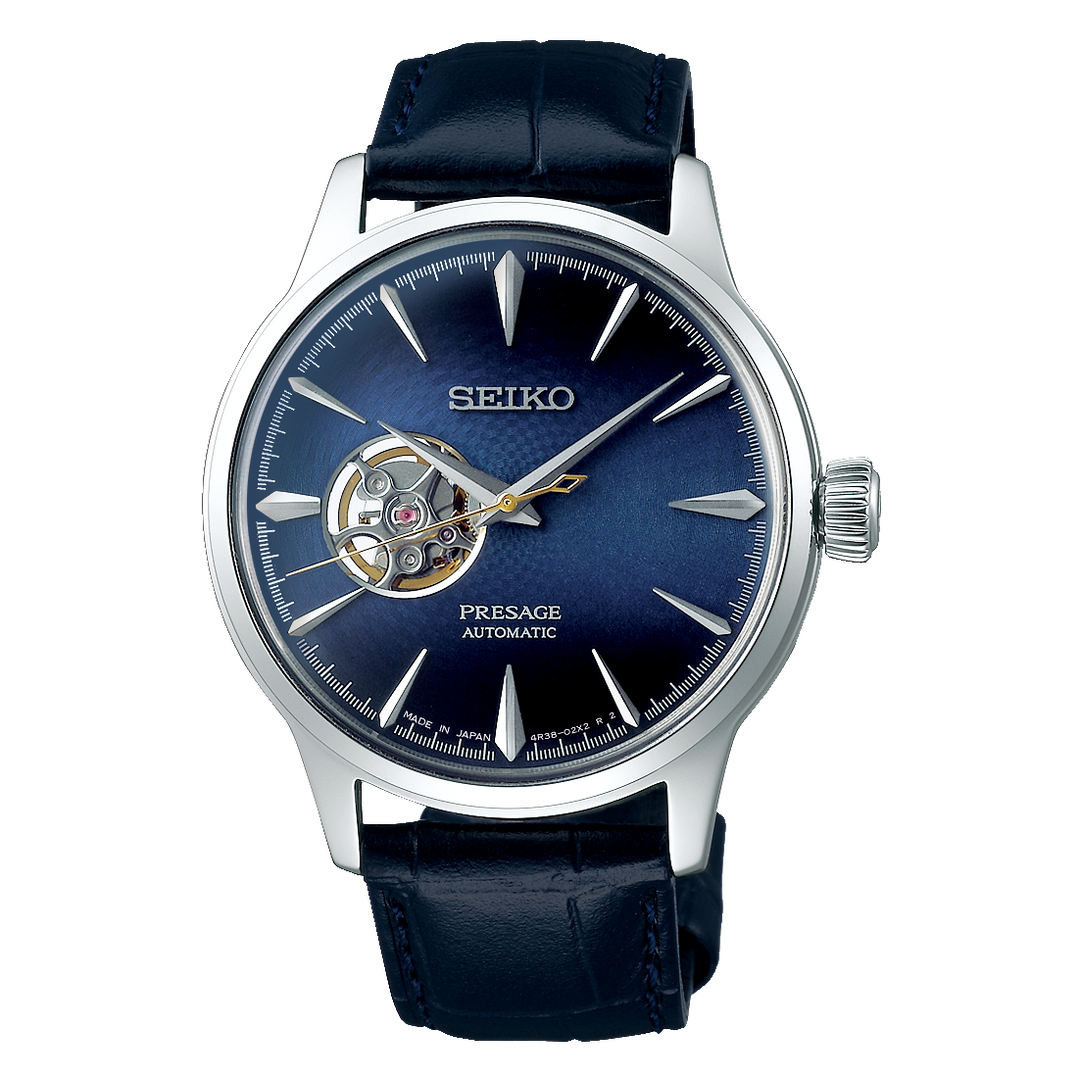 SEIKO PRESAGE SSA405J1 COCKTAIL TIME "BLUE MOON" AUTOMATIC MEN WATCH