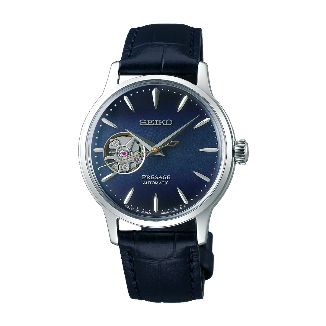 SEIKO PRESAGE SSA785J1 COCKTAIL TIME "BLUE MOON" AUTOMATIC WOMEN WATCH