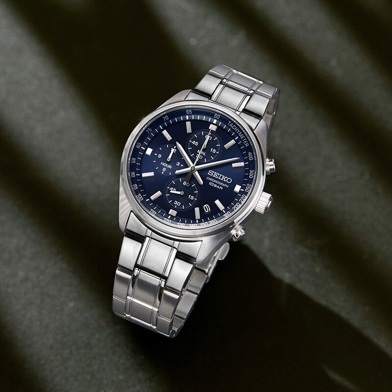 SEIKO CHRONOGRAPH SSB377P1 QUARTZ MEN WATCH