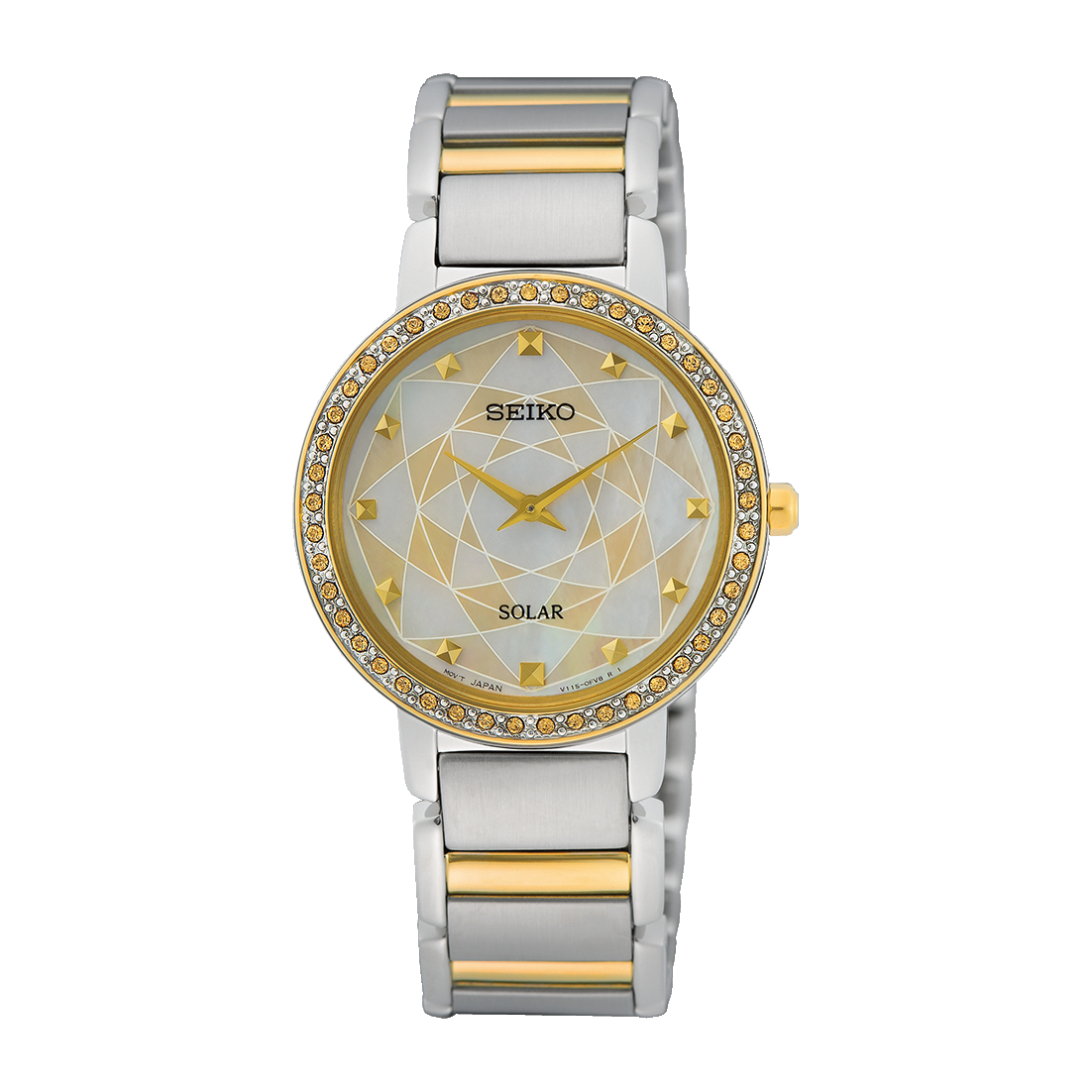 Seiko sales solar swarovski