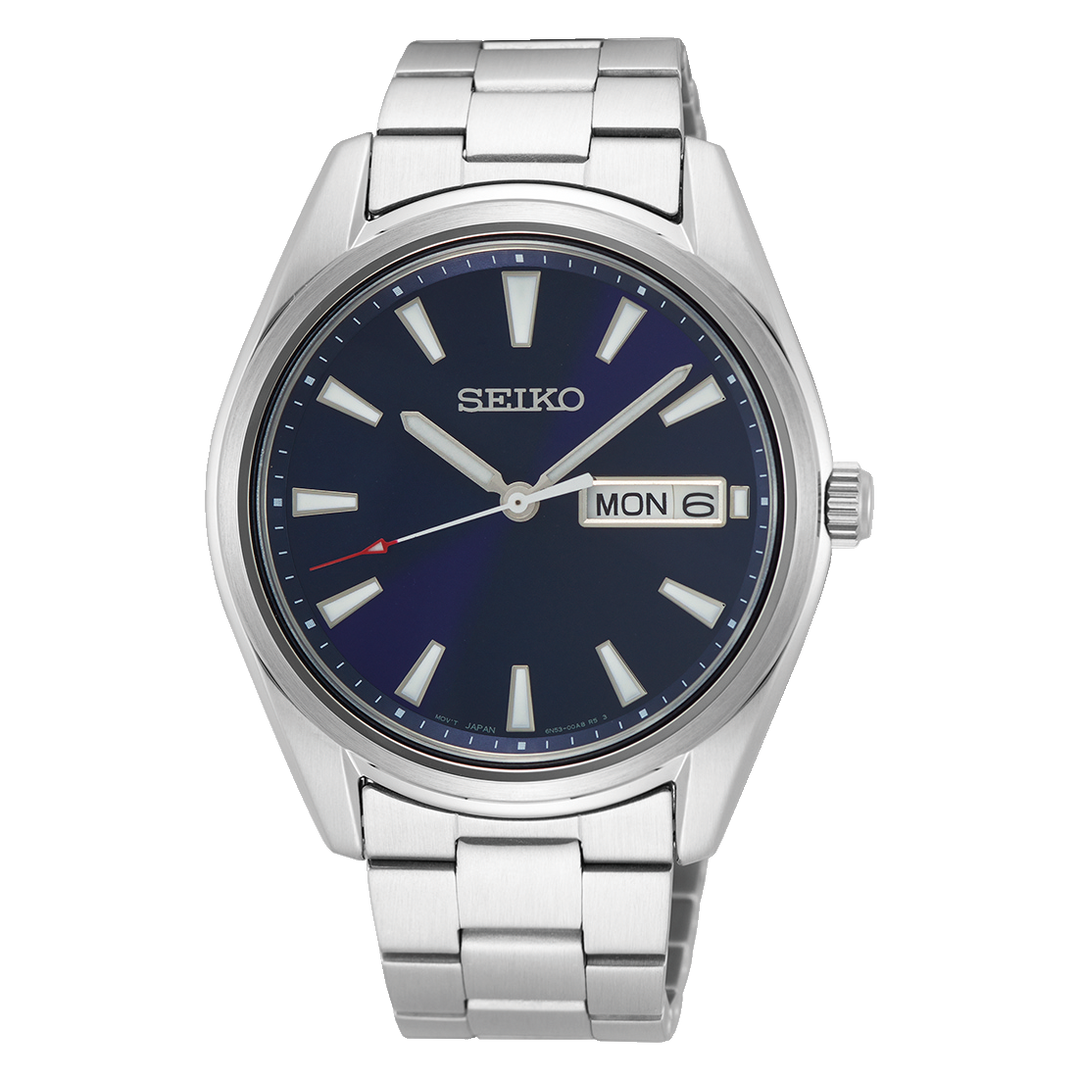SEIKO SUR341P1 QUARTZ ANALOG 3 HANDS DATE MEN WATCH