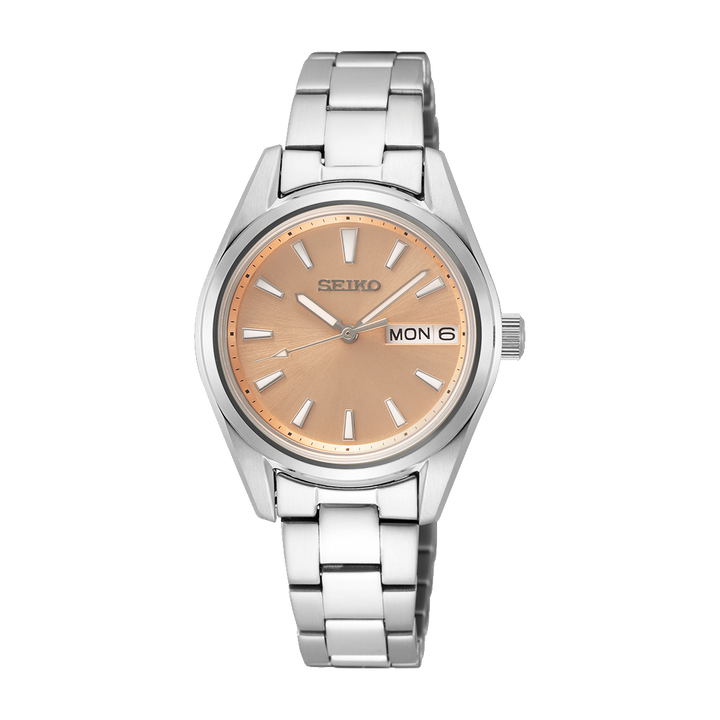 SEIKO SUR351P1 QUARTZ ANALOG 3 HANDS DATE WOMEN WATCH