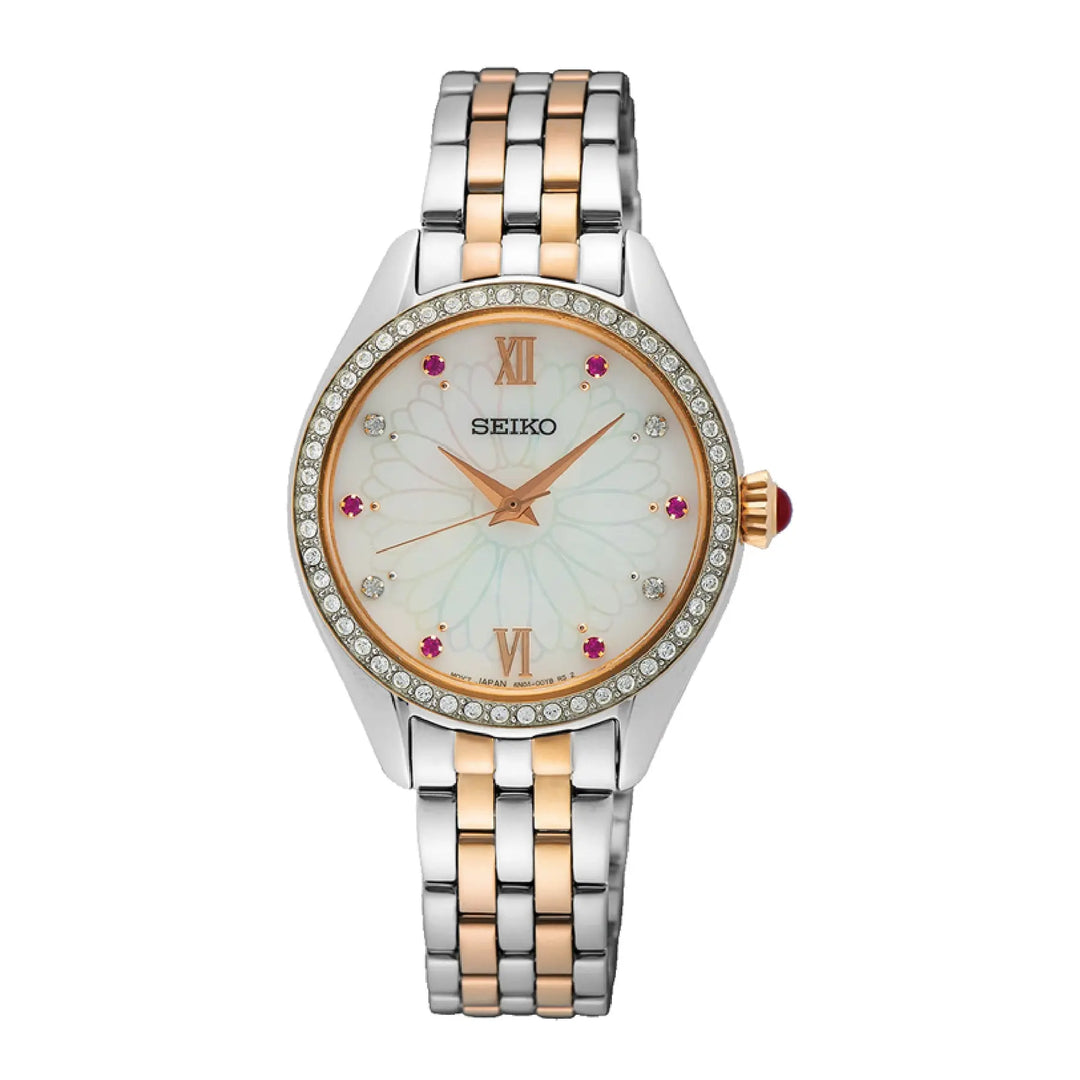 SEIKO SUR542P1 QUARTZ ANALOG 3 HANDS WOMEN WATCH