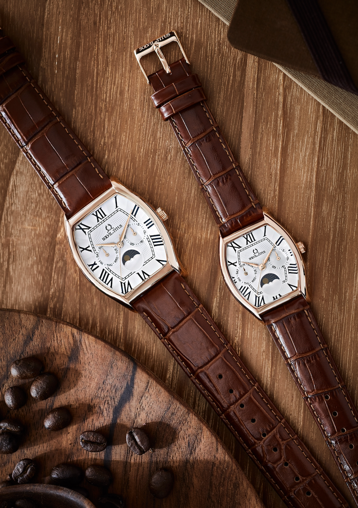 SOLVIL ET TITUS BARISTA W06-03220-003 MULTI-FUNCTION QUARTZ WOMEN WATCH