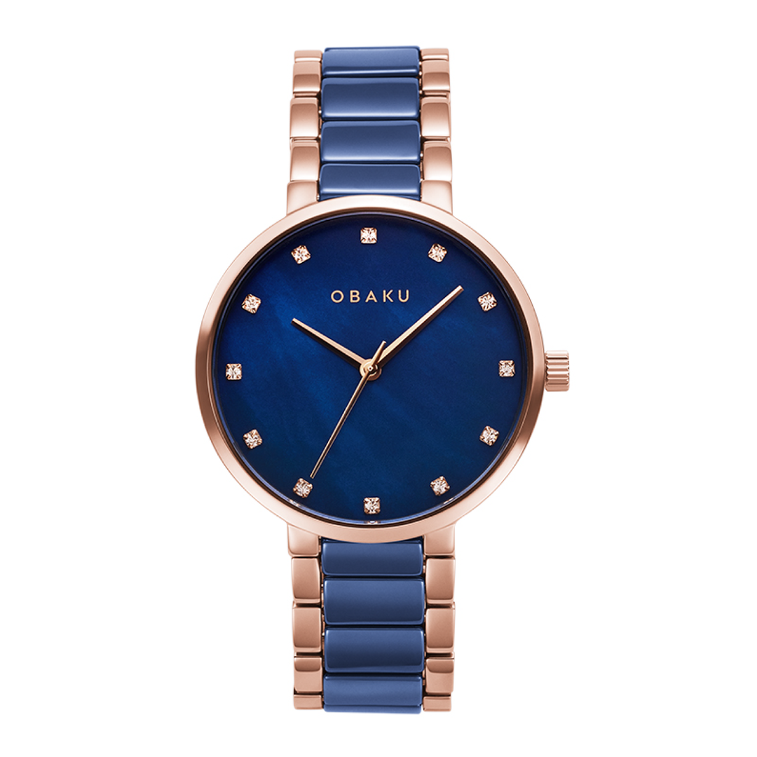 OBAKU DLAD SPRUCE STAINLESS STEEL WOMEN WATCH