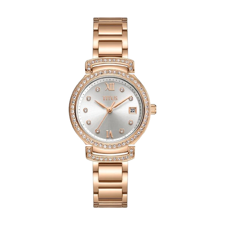 SOLVIL ET TITUS FAIR LADY W06-03139-008 3 HANDS DATE QUARTZ WOMEN WATCH