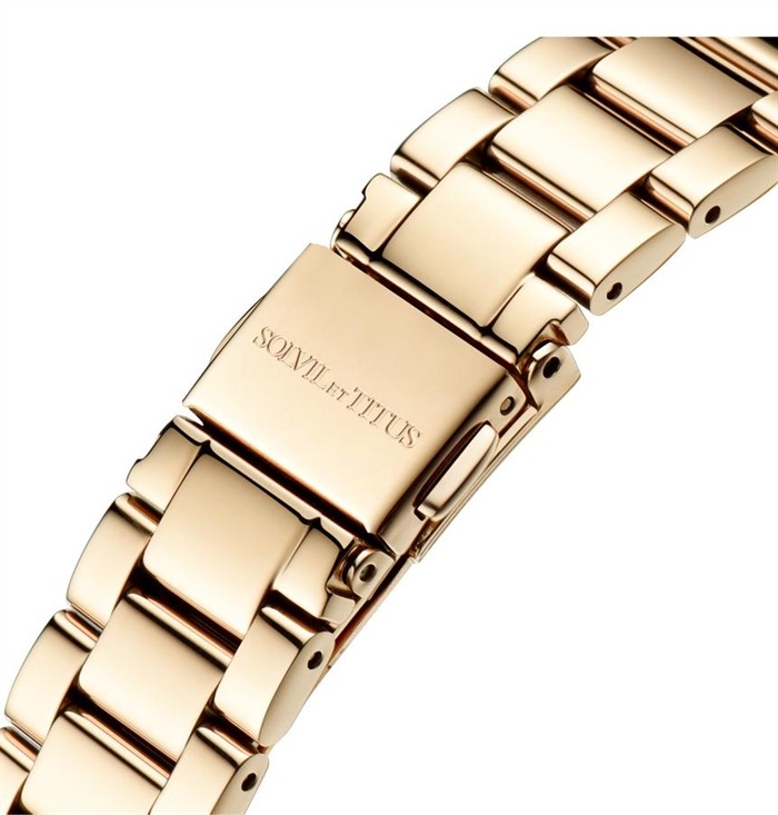 SOLVIL ET TITUS FAIR LADY W06-03150-013 3 HANDS QUARTZ WOMEN WATCH
