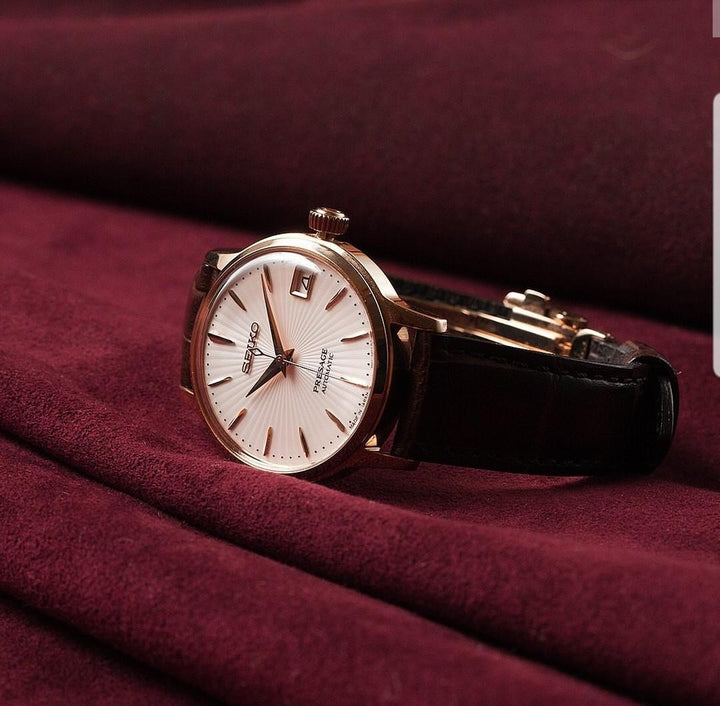 SEIKO PRESAGE SRP852J1 COCKTAIL TIME AUTOMATIC 3 HANDS DATE WOMEN WATCH
