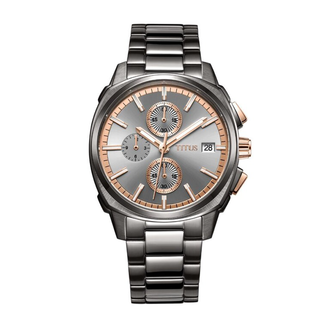 SOLVIL ET TITUS MODERNIST W06-03308-005 CHRONOGRAPH QUARTZ MEN WATCH