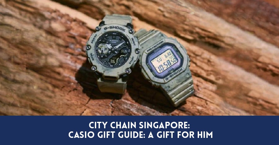 Casio Gift Guide: A Gift For Him